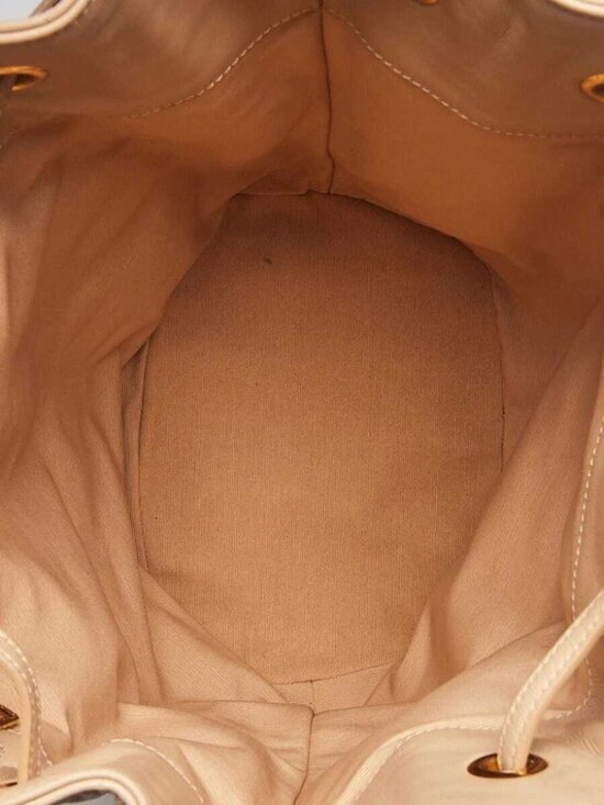 Celine Beige Quilted Calfskin Leather Small C Backpack Bag main image 4